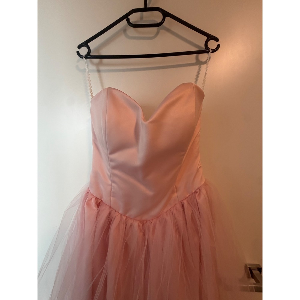 Jenna les collections Pink Tulle Maxi Ballerina Princess Dress Sweetheart Prom